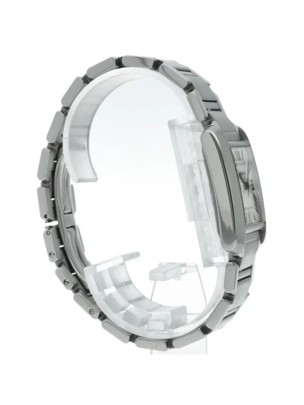 Cartier Tank Francaise LM Watch Auto Box SS Silver Polished